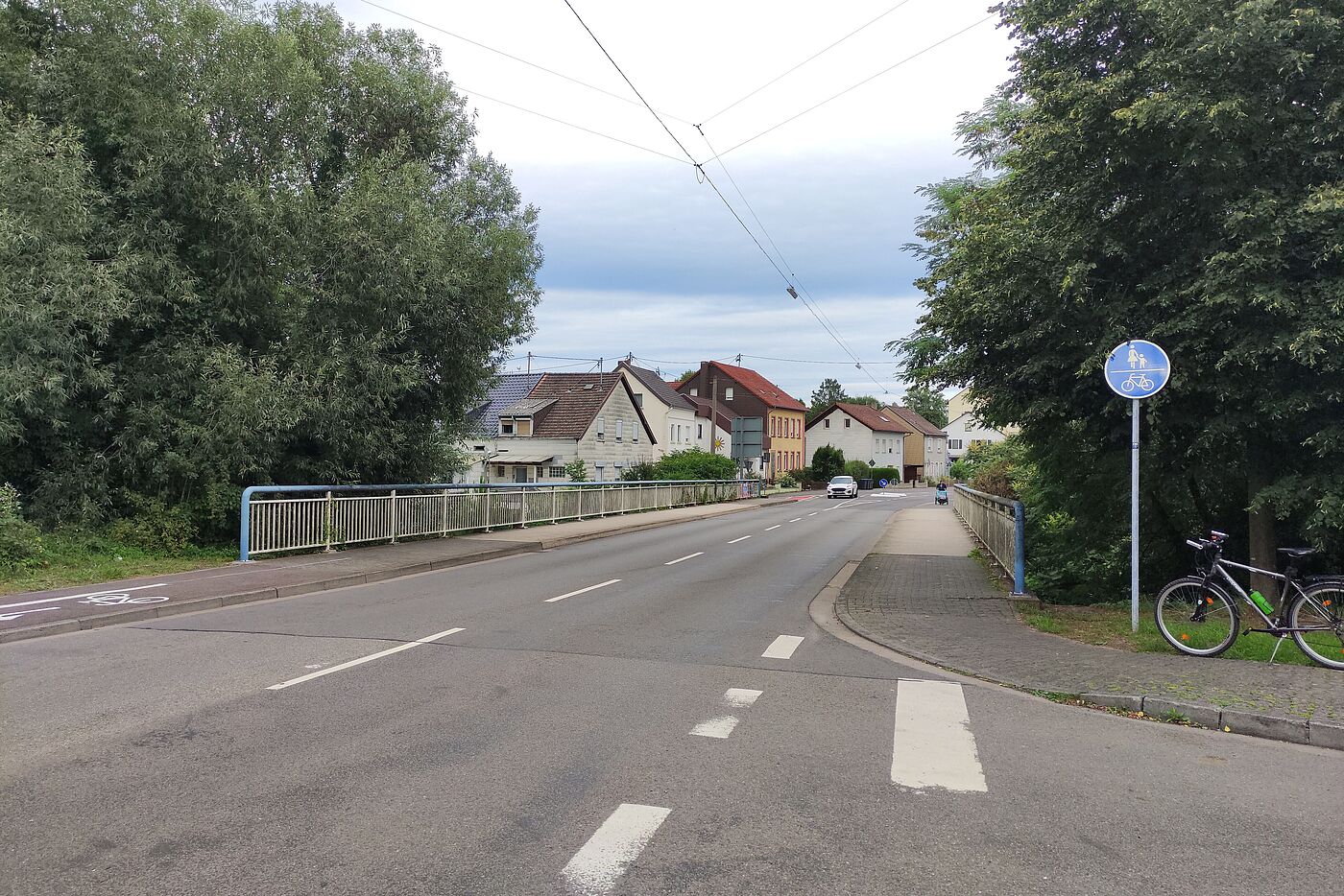 Blick auf die Bistbrücke